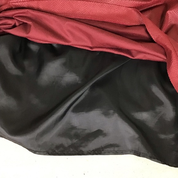 Pilar Dalbat Snake Print red dress Sz. Small - Picture 6 of 7